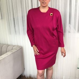 Vintage MS Chaus knit dress